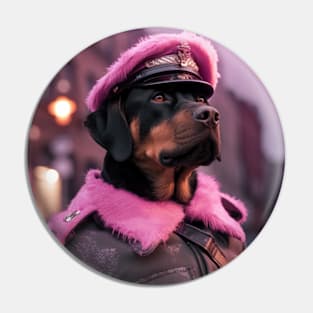 Rottweiler Hero Pin