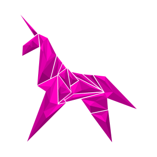 Low-poly Unicorn T-Shirt