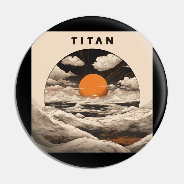 Titan Pin by TeeChill Designs