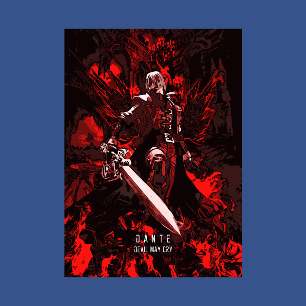 Classic Dante from Devil May Cry - Devil May Cry - T-Shirt