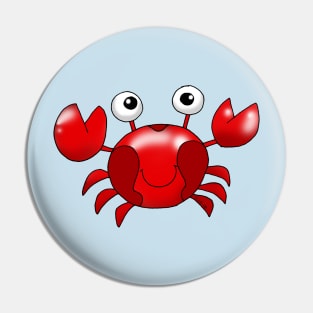 sea red crab Pin