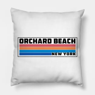 Orchard Beach New York Bronx Pillow