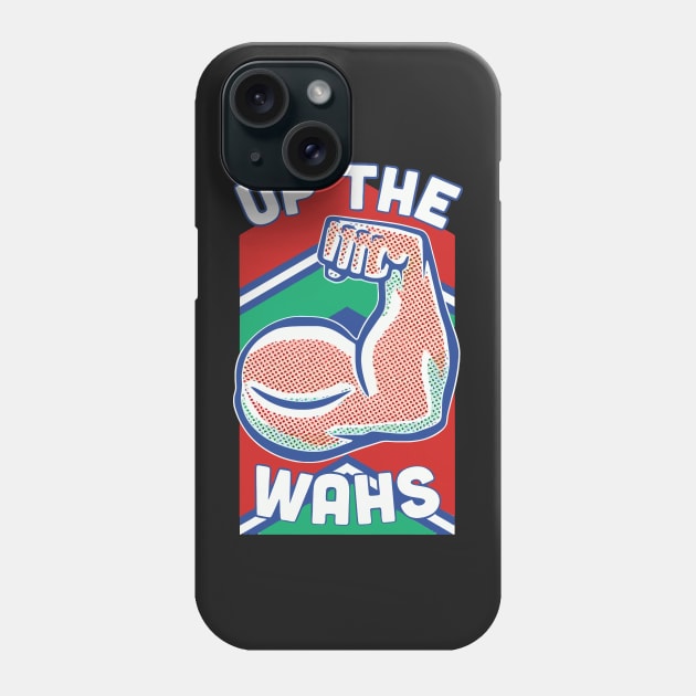 Up The Wahs Song New Zealand Rugby League Phone Case by darkARTprint