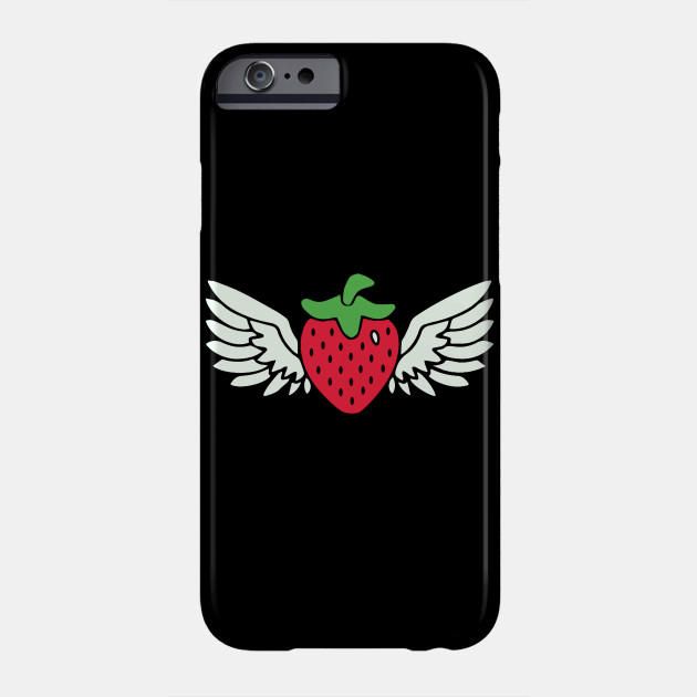 Celeste Winged Berry Strawberry Phone Case Teepublic