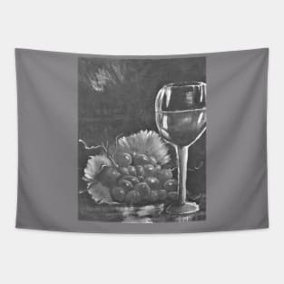 Wine and Grapes Tapestry