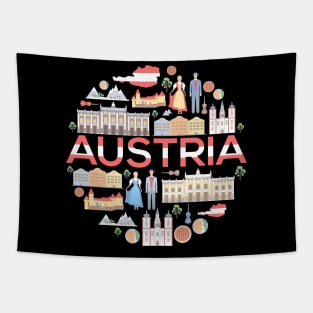 Austria concept Tapestry