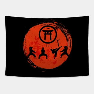 Kung-Fu Master Tapestry