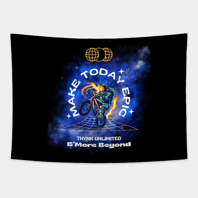 MAKE TODAY EPIC SET DESIGN Tapestry by The C.O.B. Store