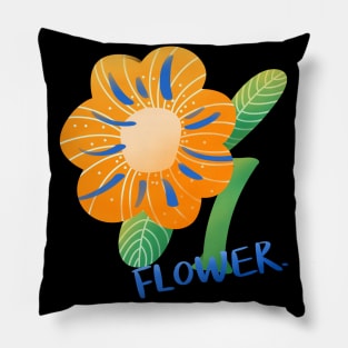 Colroful Flower Pillow