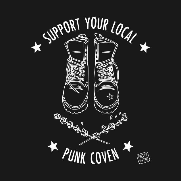 Discover Support Your Local Punk Coven - Witch - T-Shirt