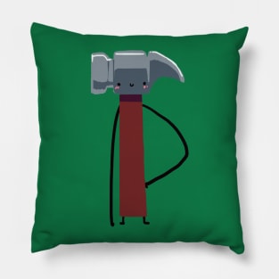 Happy Hammer Pillow