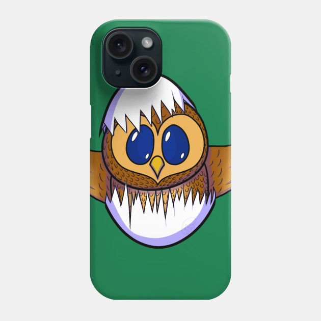 Baby Owl Hatchling Phone Case by ForsakenSky