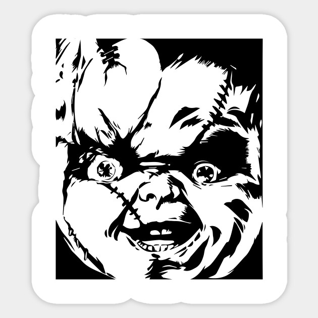 Chucky Chucky Sticker Teepublic