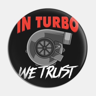 TURBO CAR BOOSTER: Turbo Trust Pin