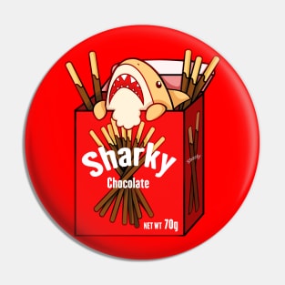 Sharky Chocolate Biscuits Pin