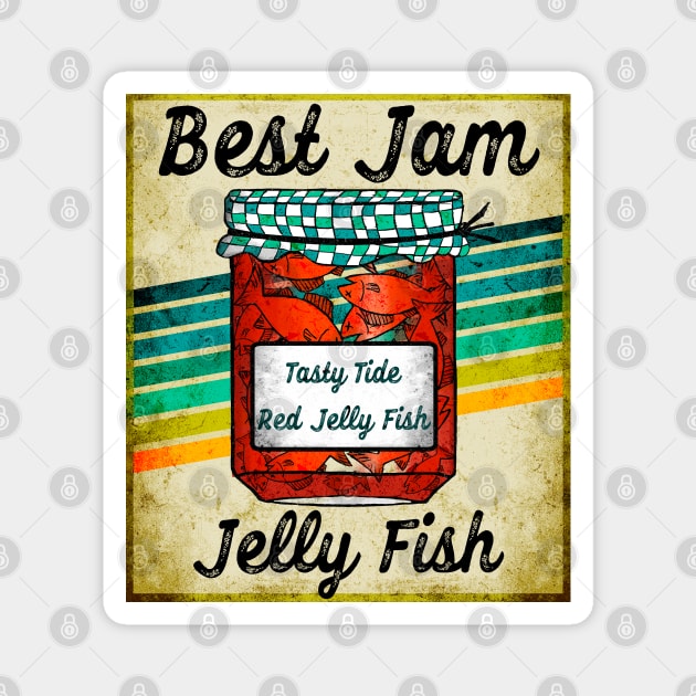 Best Jam Jelly Fish Magnet by ArtsofAll