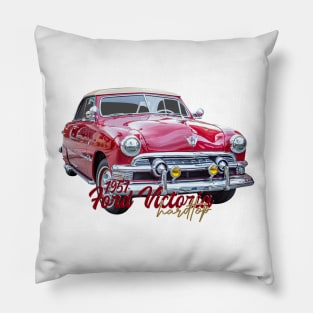 1951 Ford Victoria Hardtop Pillow