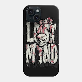 Lost Mind lady Graphic T-shirt 06 Phone Case