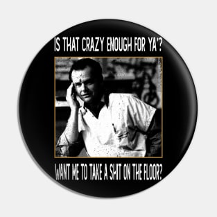 Nest Couture Revolt T-Shirts Cuckoo's Celebrating McMurphy's Defiant Spirit in Fashion Pin