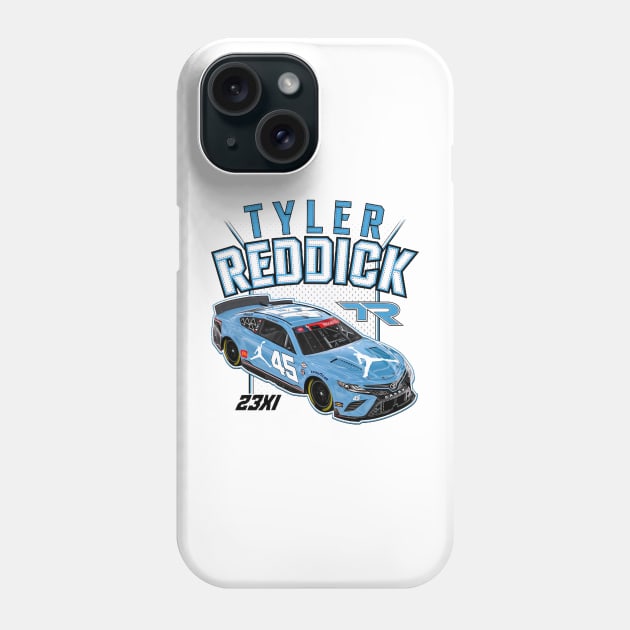 Tyler Reddick Jumpman Car Phone Case by art.Hamdan