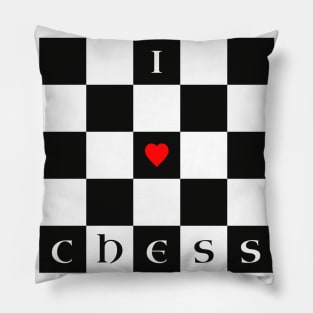 I love chess Pillow