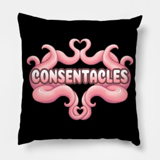 Pink Consentacles Pillow