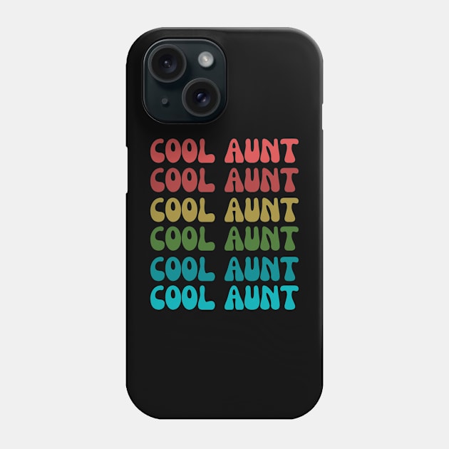 Cool aunt gift for aunt, new aunt gift, gift for her 2022 Phone Case by Maroon55