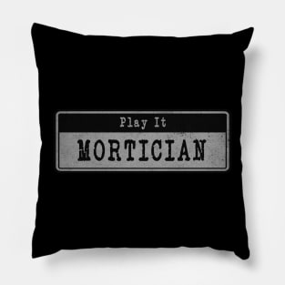 Mortician // Vintage Pillow