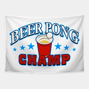 Champion Beer Pong 2020 | Beer Dringking Team Tapestry
