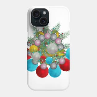 Baubles & Christmas Tree Decorations Phone Case