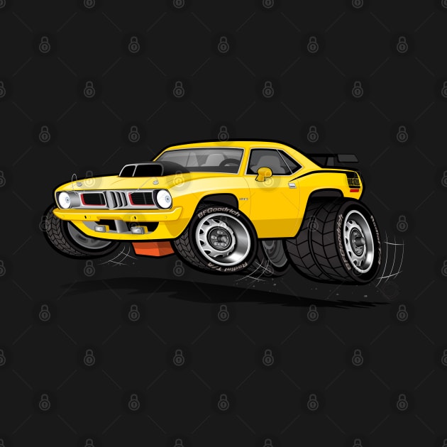 73 Cuda by Goin Ape Studios