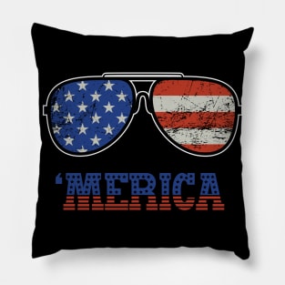 Merica Sunglasses Pillow