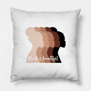 Beautiful black women Pillow