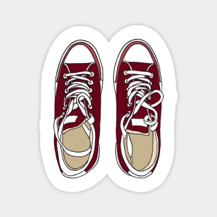 Red sneakers Magnet