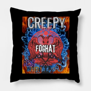 Rest In Hell Foghat Pillow