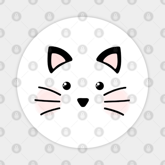 Cute Cat Dog Kawaii Kawaii Character Magnet Teepublic