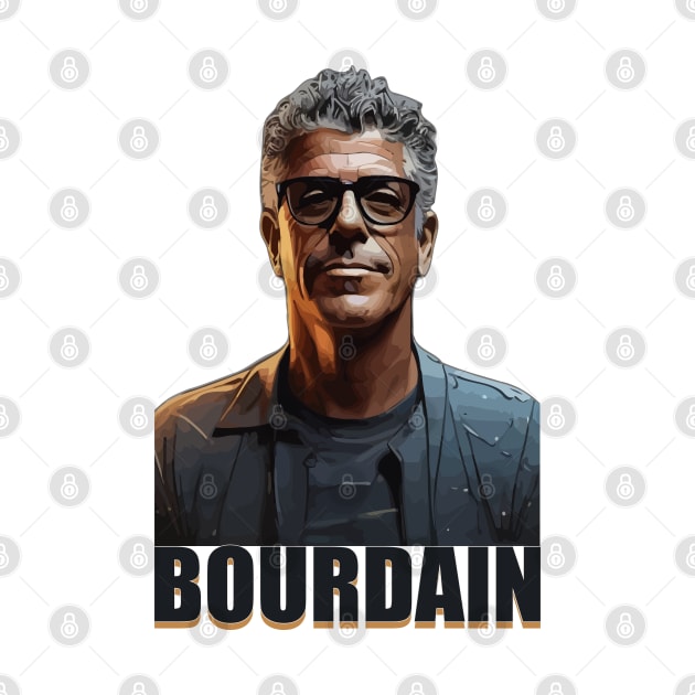 anthony bourdain by HocheolRyu