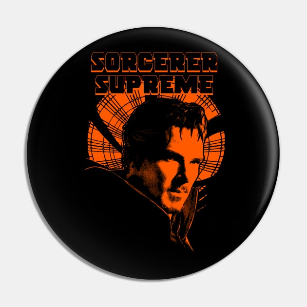 Sorcerer Supreme Doctor Cumberbatch Strange Superhero Pin by BoggsNicolas