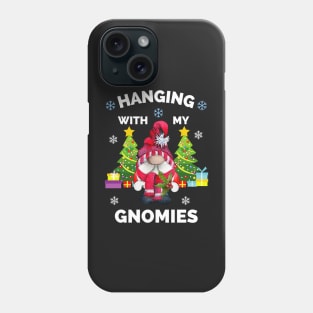 Hanging With Gnomies Gnome Christmas Tree Xmas Gift Phone Case