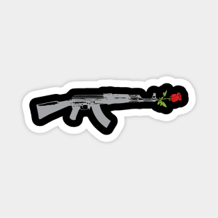 Kalashnikov Rose Magnet