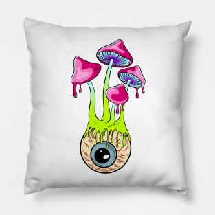 melting mushroom graphic sublimation Pillow