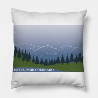 Estes Park Colorado Pillow