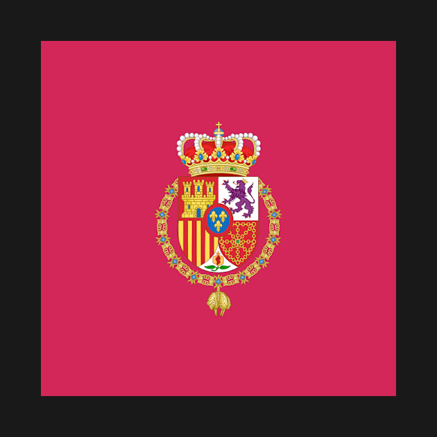 The Royal Standard of Spain by Wickedcartoons