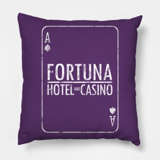 Blood & Truth Fortuna Hotel And Casino Playing Card Pillow