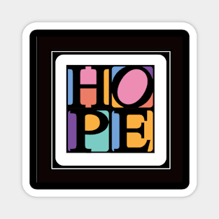 Hope modern design Magnet