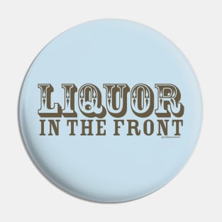 LIQUOR FRONT POKER BACK Pin