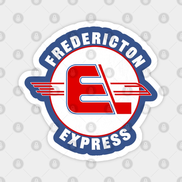 Defunct Fredericton Express Hockey 1988 Magnet by LocalZonly