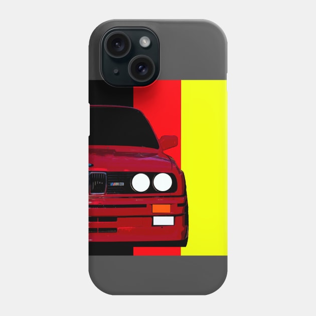 BMW E30 M3 Phone Case by AdriaStore1