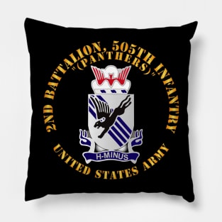 2nd Bn, 505th Infantry Regiment - Panthers - DUI X 300 Pillow