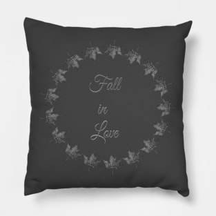 Fall in love design Pillow